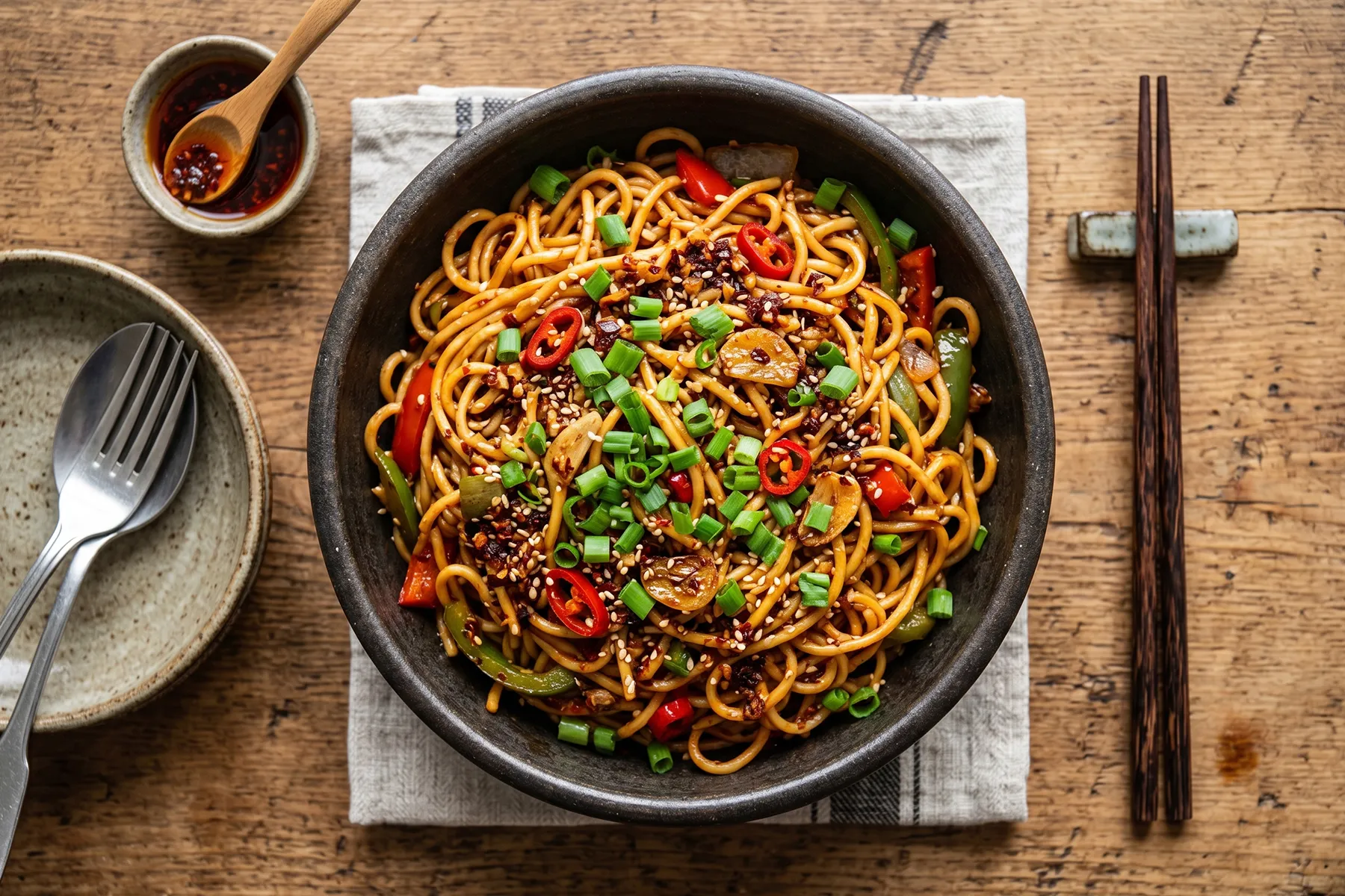 Chilli Garlic Noodles